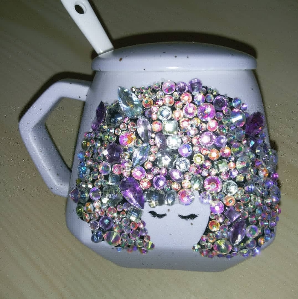 Gems glam coffee mug